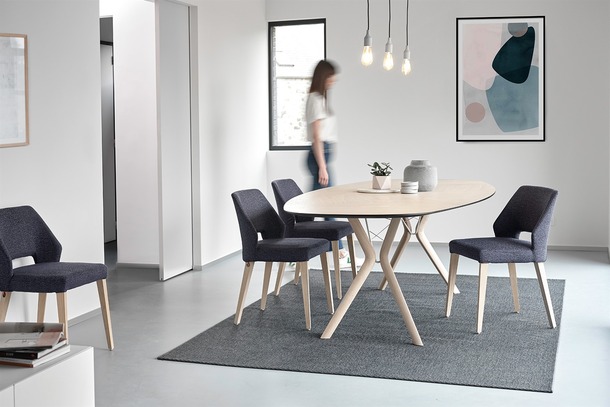 Mobitec Eclipse eetkamertafel mozaïek - 1